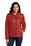 Port Authority Ladies Packable Puffy Jacket | Fire Red/ Graphite