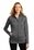 Port Authority  Ladies Collective Striated Fleece Jacket | Sterling Grey Heather