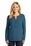 Port Authority Ladies Concept Henley Tunic | Dusty Blue