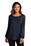 Port Authority  Ladies Luxe Knit Jewel Neck Top | River Blue Navy