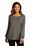 Port Authority  Ladies Luxe Knit Jewel Neck Top | Sterling Grey
