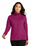 Port Authority Ladies Accord Stretch Fleece Full-Zip | Wine