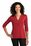 Port Authority   Ladies UV Choice Pique Henley | Rich Red