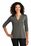 Port Authority   Ladies UV Choice Pique Henley | Sterling Grey