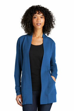 Port Authority Ladies Microterry Cardigan