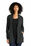 Port Authority Ladies Microterry Cardigan | Charcoal