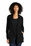 Port Authority Ladies Microterry Cardigan | Deep Black