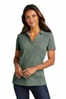 Port Authority Ladies C-FREE Cotton Blend Pique Polo