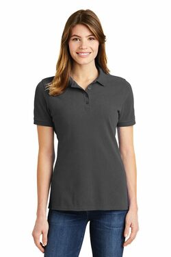 Port & Company Ladies Ring Spun Pique Polo