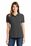 Port & Company Ladies Ring Spun Pique Polo | Charcoal