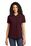 Port & Company Ladies 50/50 Pique Polo | Athletic Maroon