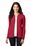 Port Authority Ladies Concept Stretch Button-Front Cardigan | Rich Red
