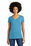 New Era  Ladies Heritage Blend V-Neck Tee | Sky Blue