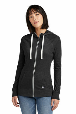 New Era  Ladies Sueded Cotton Full-Zip Hoodie