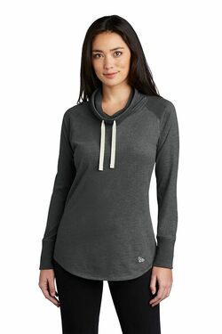 New Era  Ladies Sueded Cotton Blend Cowl Tee