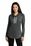 New Era  Ladies Sueded Cotton Blend Cowl Tee | Black Heather