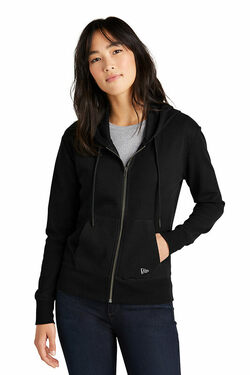 New Era Ladies Thermal Full-Zip Hoodie