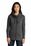 New Era  Ladies Tri-Blend Fleece Full-Zip Hoodie | Black Heather