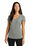 OGIO  ENDURANCE Ladies Peak V-Neck Tee | Gear Grey Heather