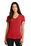 OGIO  ENDURANCE Ladies Peak V-Neck Tee | Ripped Red