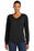 OGIO Ladies Luuma Flex Long Sleeve V-Neck | Blacktop