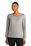 OGIO Ladies Luuma Flex Long Sleeve V-Neck | Petrol Grey Heather