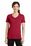 Port & Company Ladies Essential Blended Performance V-Neck Tee | Red