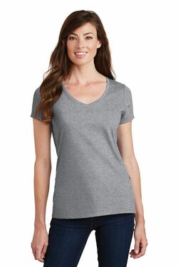 Port & Company Ladies Fan Favorite V-Neck Tee