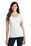 Port & Company Ladies Fan Favorite V-Neck Tee | White