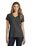 Port & Company  Ladies Fan Favorite  Blend V-Neck Tee | Black Heather