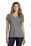 Port & Company  Ladies Fan Favorite  Blend V-Neck Tee | Graphite Heather