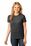 Port & Company Ladies 5.4-oz 100% Cotton T-Shirt | Dark Heather Grey