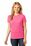 Port & Company Ladies 5.4-oz 100% Cotton T-Shirt | Neon Pink