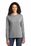 Port & Company Ladies Long Sleeve 5.4-oz 100% Cotton T-Shirt | Athletic Heather