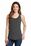 Port & Company Ladies 5.4-Oz 100% Cotton Tank Top | Charcoal