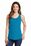 Port & Company Ladies 5.4-Oz 100% Cotton Tank Top | Neon Blue