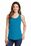 Port & Company Ladies 5.4-Oz 100% Cotton Tank Top | Neon Blue