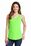 Port & Company Ladies 5.4-Oz 100% Cotton Tank Top | Neon Green