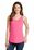 Port & Company Ladies 5.4-Oz 100% Cotton Tank Top | Neon Pink