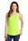 Port & Company Ladies 5.4-Oz 100% Cotton Tank Top | Neon Yellow