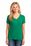 Port & Company Ladies 5.4-oz 100% Cotton V-Neck T-Shirt | Kelly