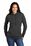 Port & Company  Ladies Core Fleece Pullover Hooded Sweatshirt | Dark Heather Grey