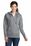 Port & Company Ladies Classic Full-Zip Hooded Sweatshirt | Athletic Heather