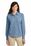 Port & Company - Ladies Long Sleeve Value Denim Shirt | Faded Blue*