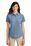 Port & Company - Ladies Short Sleeve Value Denim Shirt | Faded Blue*