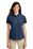 Port & Company - Ladies Short Sleeve Value Denim Shirt | Ink Blue*