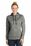 Sport-Tek Ladies PosiCharge Electric Heather Fleece Hooded Pullover | Black Electric