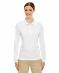 Ladies' Pinnacle Performance Long-Sleeve Piqué Polo