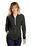 Sport-Tek  Ladies Lightweight French Terry Bomber | Heather Black