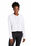 Sport-Tek  Ladies PosiCharge  Tri-Blend Wicking Fleece Crop Hooded Pullover | White Triad Solid